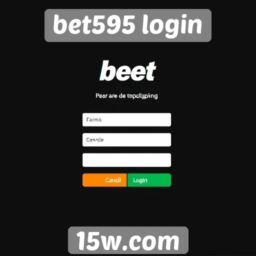 Como realizar o login no site bet595